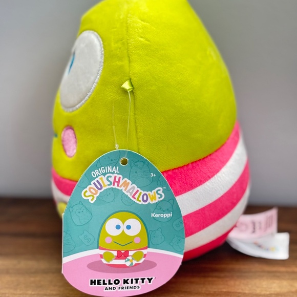 NWT Squishmallows KEROPPI Frog Summer 2023 Squad Sanrio Plush 6" Hello Kitty Toy - Picture 8 of 14